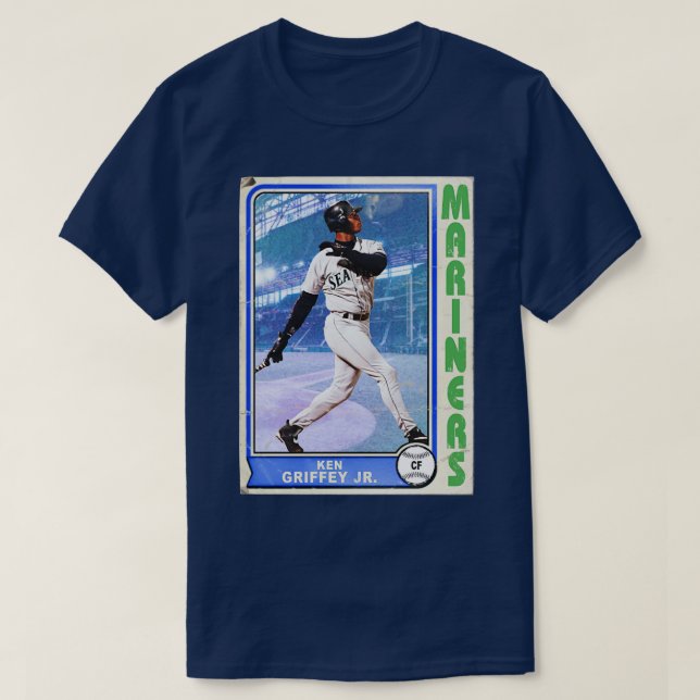 T-shirt Retro Style Griffey Trading d (Design devant)