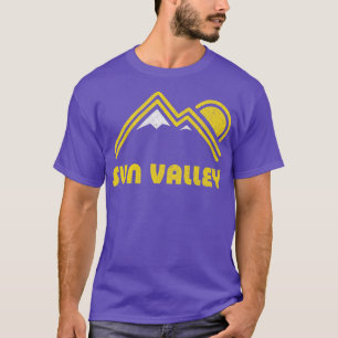 T-shirt Rétro Sun Valley Idaho ID Vintage Mountains 1