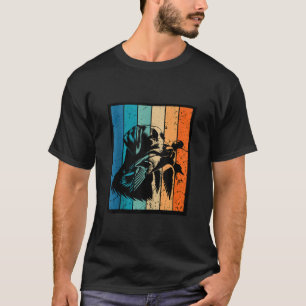 T-shirt Retro Sunset Chasse au canard Débardeur de concept