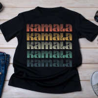 Retro Sunset Gradient Kamala 2024
