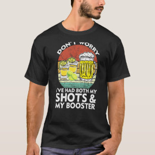 T-shirt Retro Sunset Ne vous inquiétez pas j'ai eu mes deu