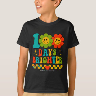 T-shirt Rétro Super 100 Jours D'Enseignants Scolaires 100 