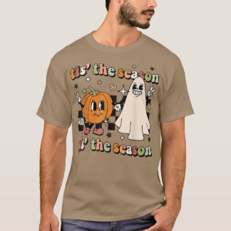 T-shirt Retro Super C'est la saison Halloween Éffrayant Pu
