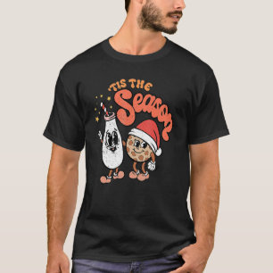 T-shirt Retro Super C'Est La Saison Noël Cookie Holi
