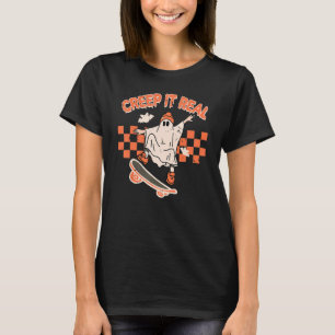 T-shirt Retro Super Creep it Real Halloween