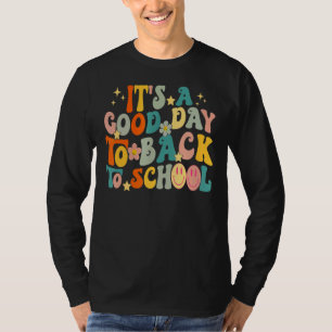 T-shirt Retro Super Cute Flower Retour À L'École Professeu