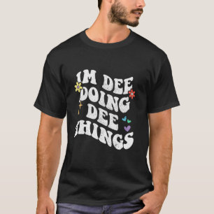 T-shirt Retro Super Im Dee Faire Des Choses Drôle Mère