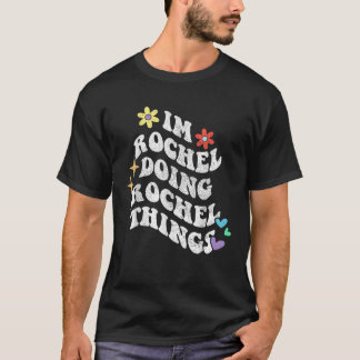 T-shirt Rétro Super Im Rochel Faire Rochel Choses Drôle M