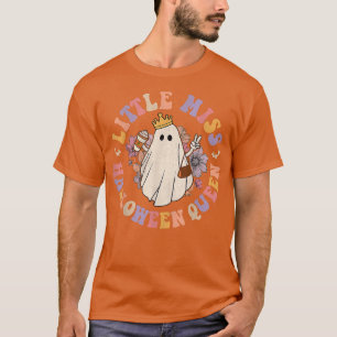 T-shirt Retro Super Miss Halloween Reine Hippie Fl
