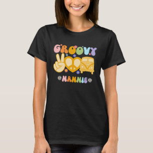 T-shirt Retro Super Nannie Grandma Famille Maire