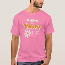 T-shirt Retro Super One Girls 1er anniversaire