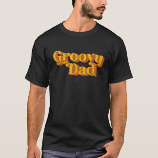 T-shirt Retro Super Papa Drôle Vintage 70 s Correspondance