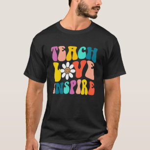 T-shirt Retro super Retour À L'École Apprendre Amour Inspi