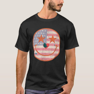 T-shirt Retro Super Valentines Jour Hippie Coeur Drôle Mat