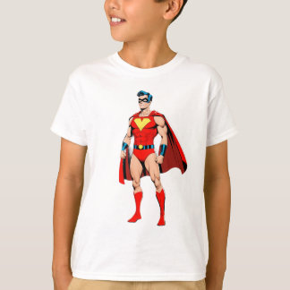 T-shirt Retro Superhero Toast – 80s Comic Style Breakfast 