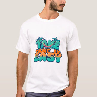 T-shirt Retro Take It Easy Hammock Tee