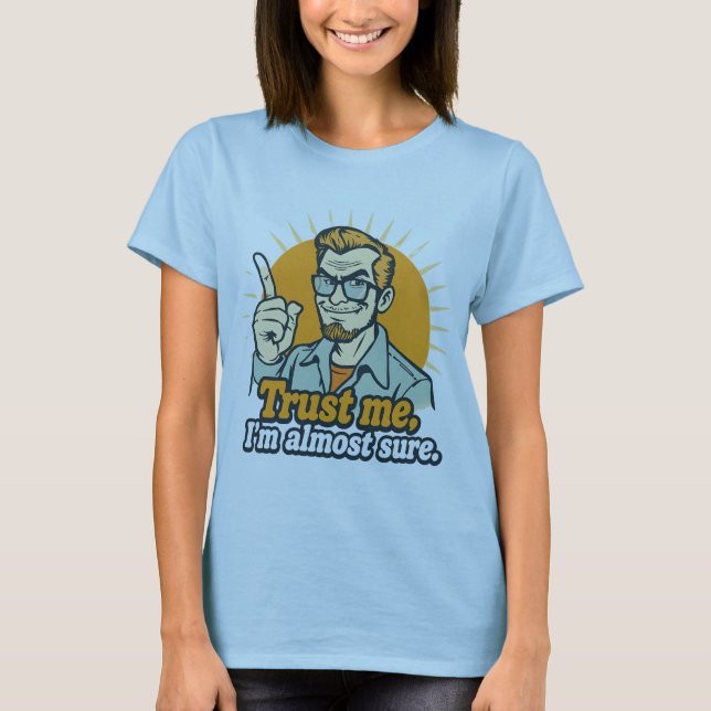 T-Shirt Rétro Tampon Niveau Spirituel - Funny Vi (Devant)