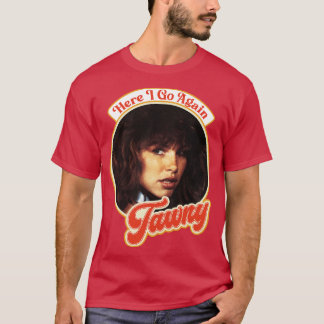 T-shirt Retro Tawny Kitaen Ici Je Reviens Hommage