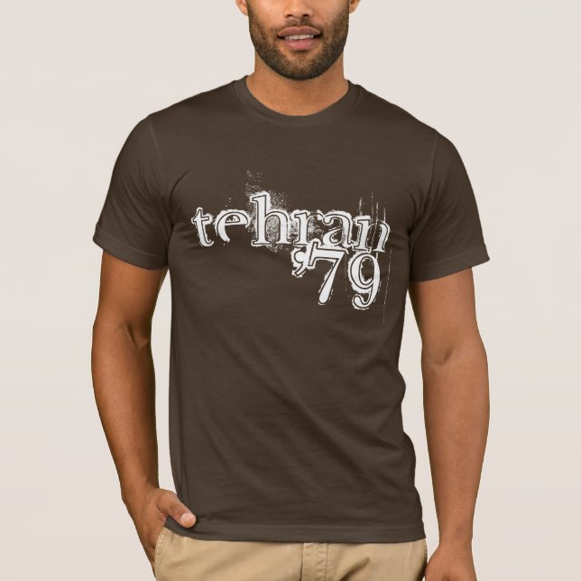 T-shirt Rétro "Téhéran '79" (Devant)