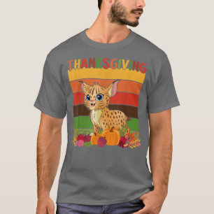 T-shirt Rétro Thanksgiving Decor Bobcats Amateurs Thanksgi