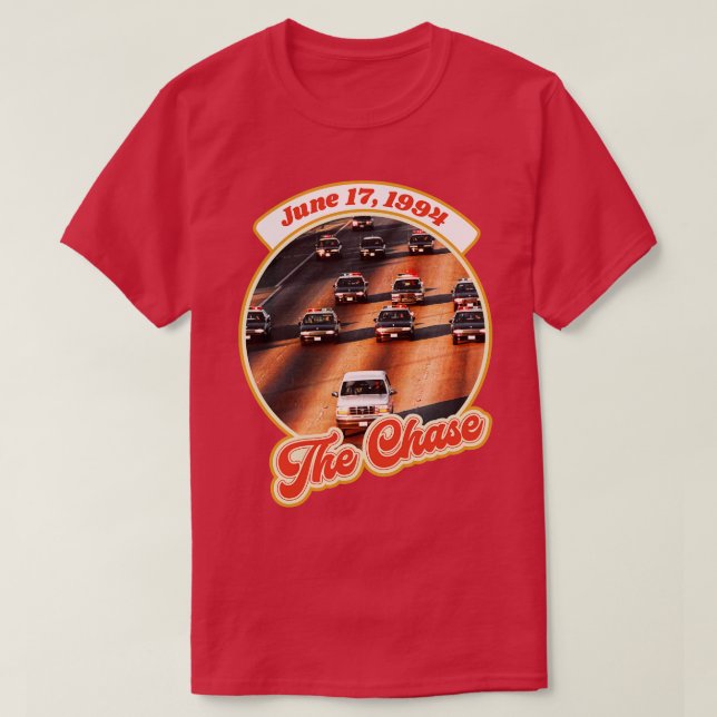 T-shirt Retro The Chase JO 1994 Infamy Design (Design devant)