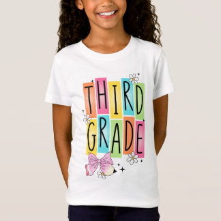 T-Shirt Retro Third Grade 