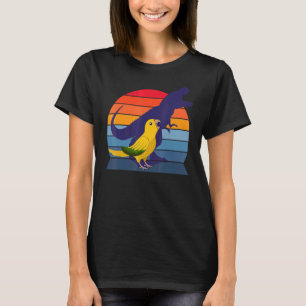 T-shirt Rétro Tyrannosaurus Rex I hurle Reine de Bavar