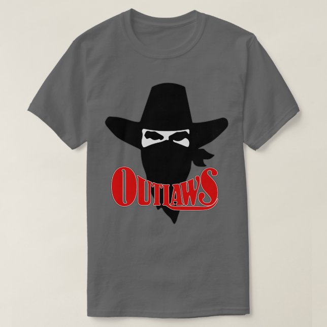 T-shirt Retro USFL Oklahoma Outlaws (Design devant)