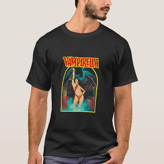 T-shirt Retro Vampirella (Devant)