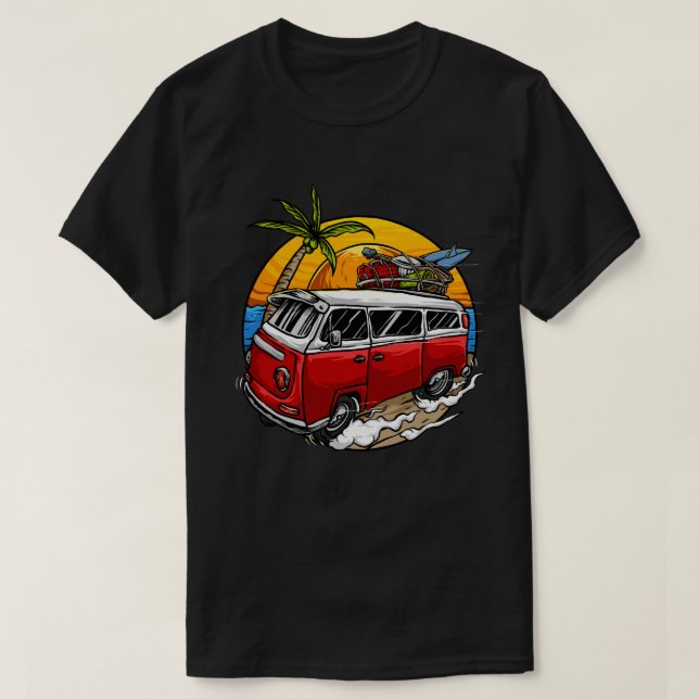 T-shirt Retro Van (Design devant)