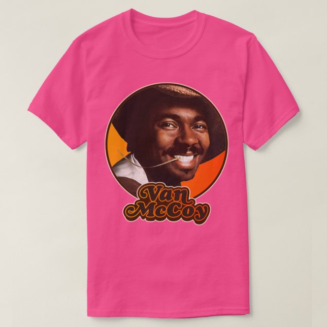 T-shirt Retro Van McCoy Hommage (Design devant)