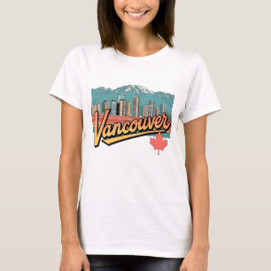 T-shirt Retro Vancouver