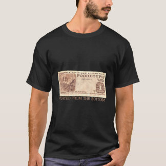 T-shirt Retro Vêtements Coupon Alimentaire Conçu Pour La C
