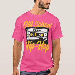 T-shirt Rétro Vieux Hip hop De L'École 80S 90S Mixtape Cas
