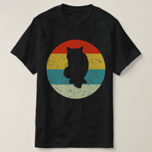 T-shirt retro vinatge british shorthair cat