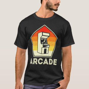 T-shirt Retro Vintage 80s Arcade Jeu de machine de jeu vid