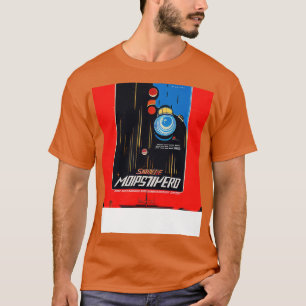 T-shirt Retro Vintage 80s Scifi Poster