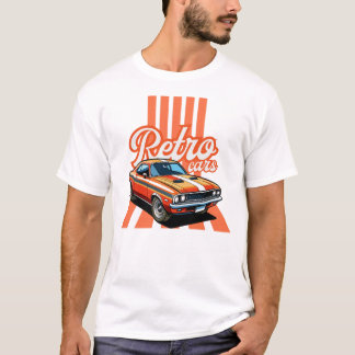 T-shirt retro vintage cars classic