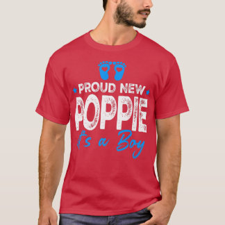 T-shirt Retro Vintage Genre Révèle Fier Nouveau Poppie C'e
