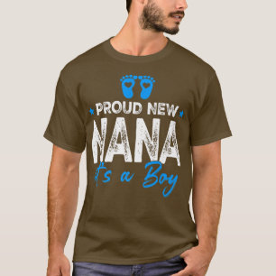 T-shirt Retro Vintage Genre Révéler Fier Nouveau Nana C'es