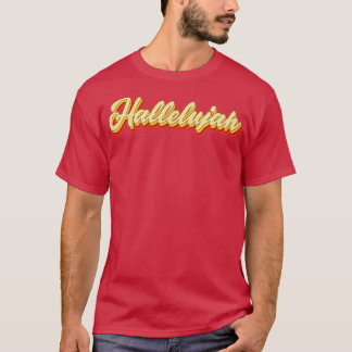 T-shirt Retro Vintage Hallelujah