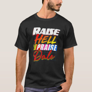 T-shirt Retro Vintage Lever l'enfer loué Dale