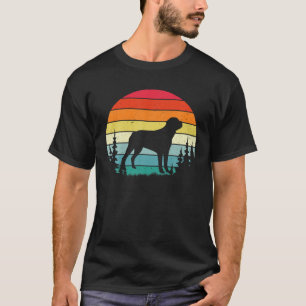 T-shirt Retro Vintage Rottweiler Amoureux de les chiens Ca