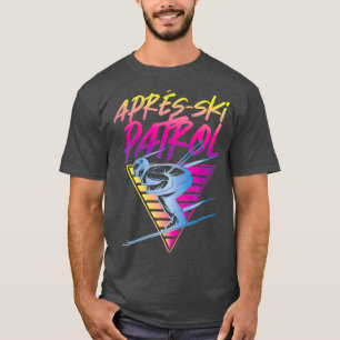 T-shirt Rétro Vintage Snow 80