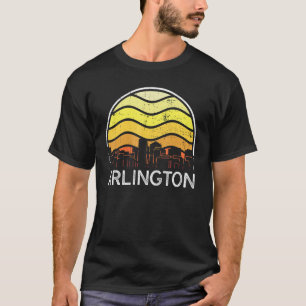 T-shirt Retro Virginia Arlington Visiteurs Skyline Vintage