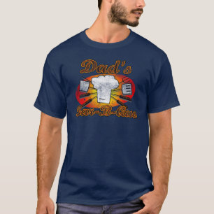 T-shirt Rétro wagon-restaurant, la Barre-b-Que du papa