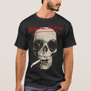 T-shirt Rétro Warren Art Zevon Awesome Pour Le Ventilateur