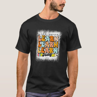 T-shirt Rétro Y'all Gonna Learn Today Teacher Back