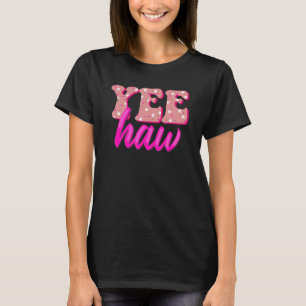 T-shirt Retro Yee Haw Howdy Rodeo Western Pays Sud