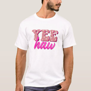 T-shirt Retro Yee Haw Howdy Rodeo Western Pays Sud